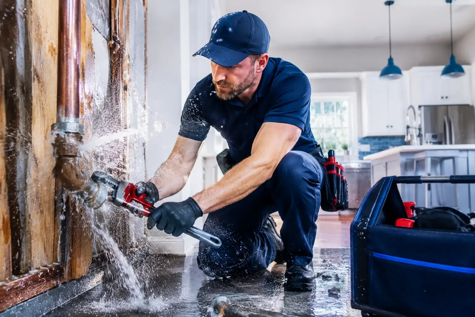 Local emergency pipe repair professionals in Midland, NC